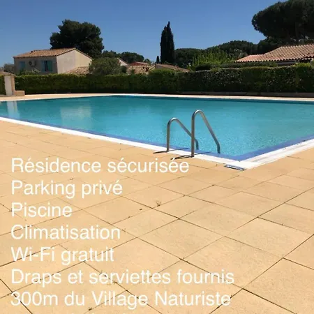 Apartament Jade Dans Proche Tennis/ Centre Naturiste Agde